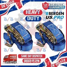 2 HEAVY DUTY RATCHET STRAPS
