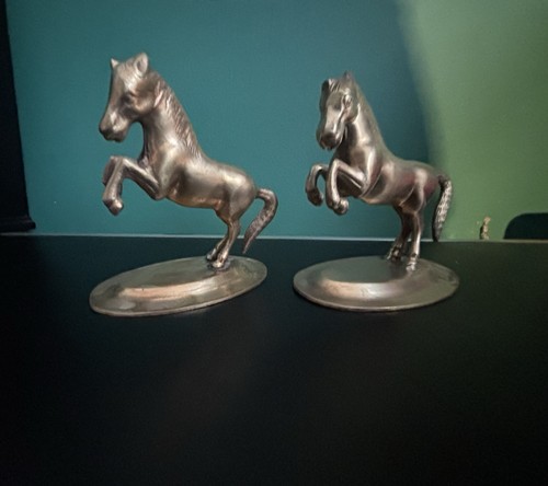 Pair vintage brass - pair, of