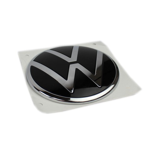 Emblem 11cm chrome black - emblem,