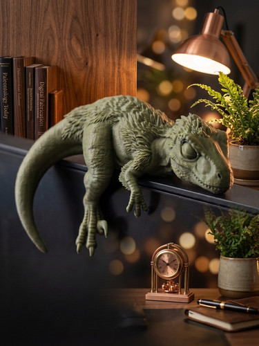 Sleeping dinosaur shelf - sleeping, sitter