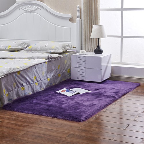 Anti slip fluffy rug large - slip,