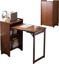 Bamboo folding desk with - desk,
