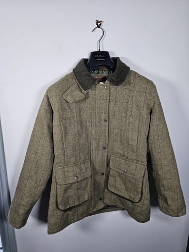 Vtg tweed field coat womens - vtg,