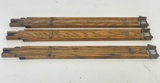 Vintage foldable wooden camera tripod legs antique