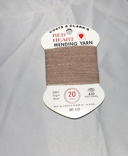 Red heart virgin wool mending - virgin,