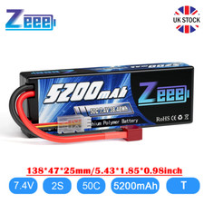 Zeee 2S Lipo Battery T Plug