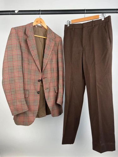 Vintage 70s hornes check tweed - vintage,