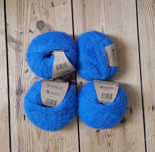 Alpaca silk cobalt - gr, &silk