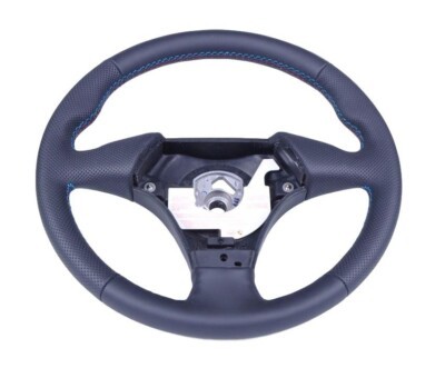 Leather steering wheel - leather, fit