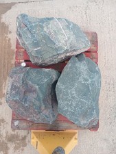  3 Large Granite Garden Rocks