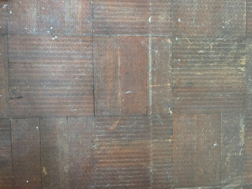 Reclaimed solid wood parquet - wood,