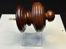 Wooden Finial For 2-3 In Wood