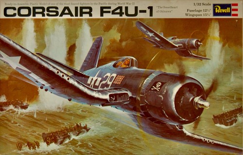 Vintage revell corsair - vintage,