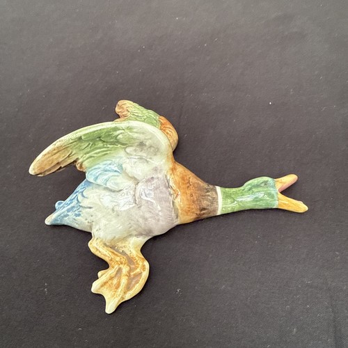 Vtg royal dux porcelain duck - porcelain,