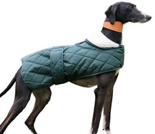 Quilted Hound Coat - Green