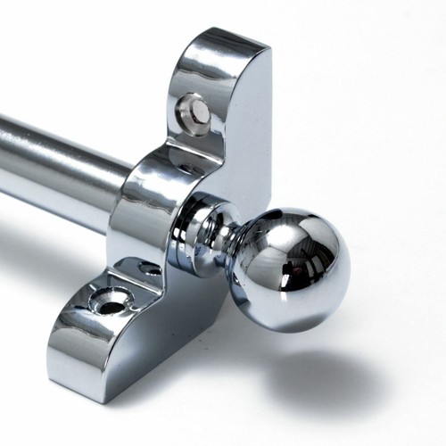 Polished chrome stair rods - polished,