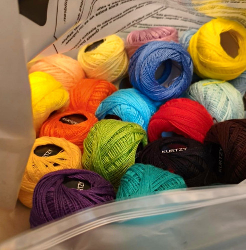 Kurtzy multicolour crochet - multicolour,