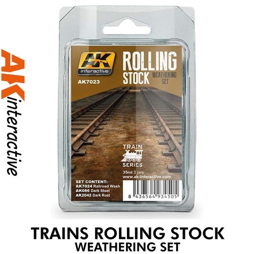 Rolling stock weathering set - stock, 3