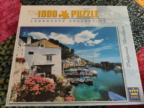 Polperro harbour 1000 - harbour, piece