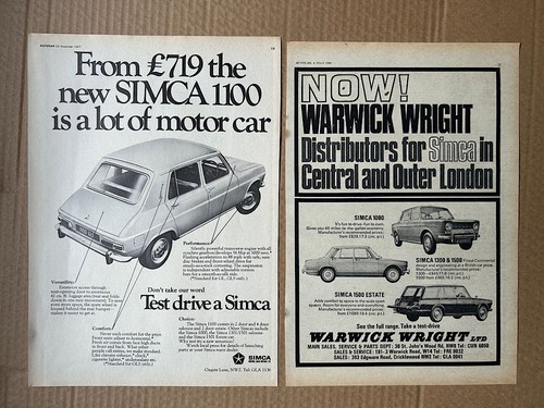 Simca 1000 1300 15000 - simca, 1000/1300/15000