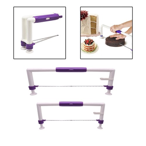 Adjustable cake leveler - cake,