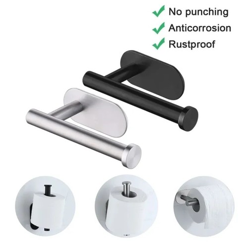 Paper towel holder self - holder,