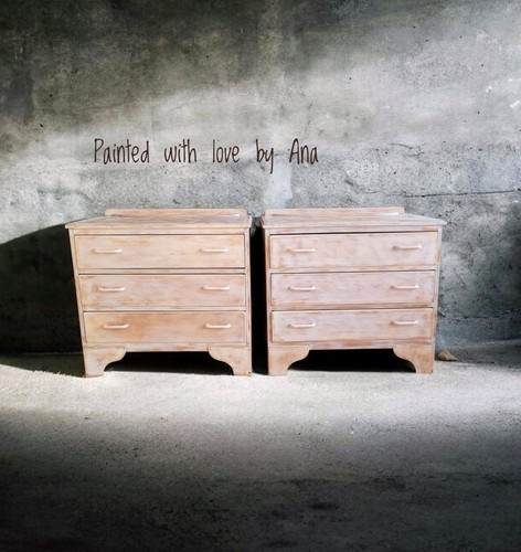 Pair vintage chest - of,