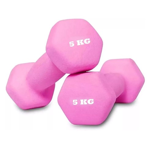 Neoprene dumbbells 5kg - 5kg, 2