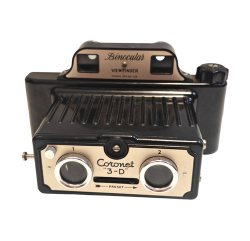 Coronet camera bakelite - coronet, 3d