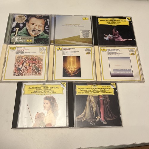 Deutsche grammophon cd lot - 8, x