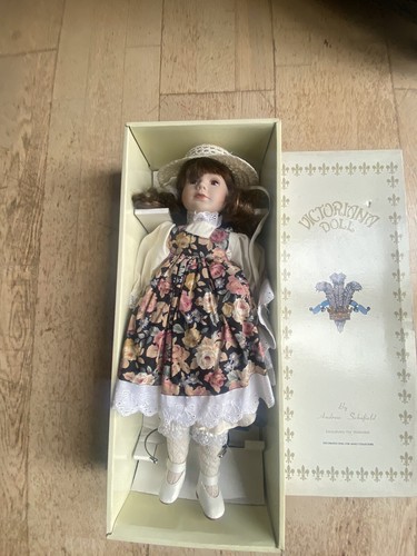 Victoriana porcelain doll - doll, by