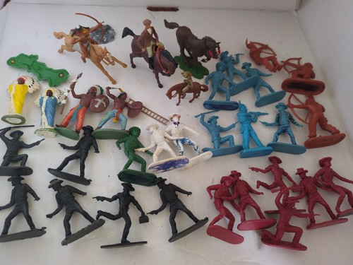 Vintage western figure mixed - western,