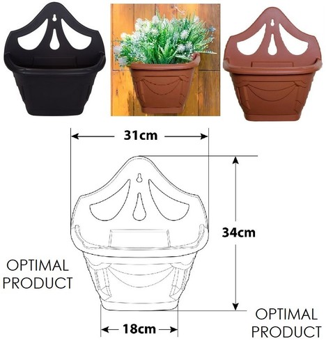 31cm flower pot venetian - 4,