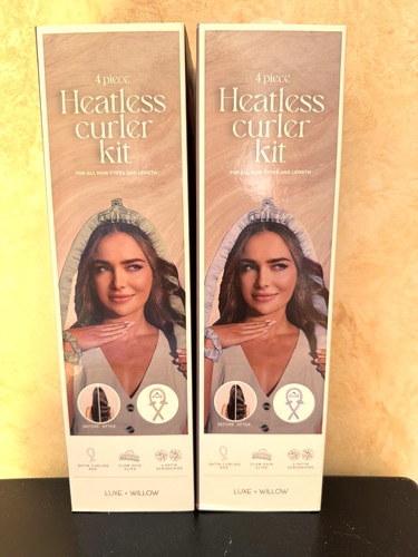 Luxe willow piece heatless - +, 4-piece