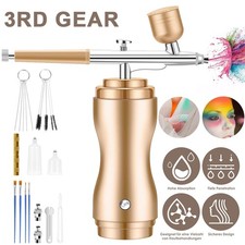 Portable Nail Air Brush with Compressor Nails Art Cake Painting Craft Airbrush