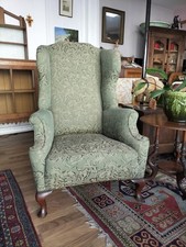 A Georgian Style High Wingback