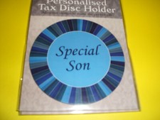 TAX DISC  HOLDER.....(