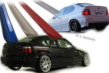 Rear Spoiler for BMW E36 Compact 3 Series, Painted Cosmosschwarz BLACK