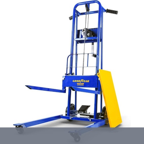 Material lift winch stacker - lift,
