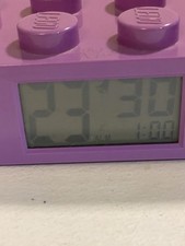 LEGO Purple Block Alarm Clock