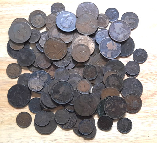 Bulk lot british bronze - british,
