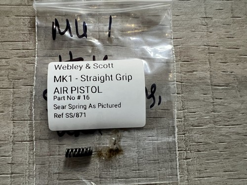 Spare part for webley scott - spare,