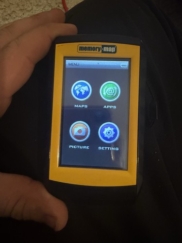 Memory map handheld gps - memory,
