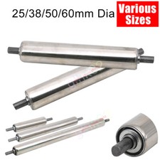 Medium Heavy Duty Conveyor Roller 25 38 50 60mm Dia Spring Loaded Stainless Stee
