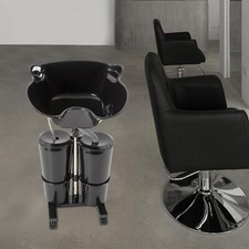 Mobile Hairdressing Backwash Shampoo Basin Sink Salon Wash Hair Bowl Portable UK