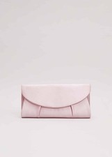 Phase Eight Pleat Satin Clutch