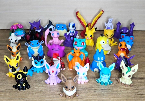 Pokemon figures 3dprinted - pokemon,