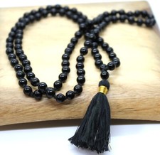 Black Agate Mala 108 Prayer