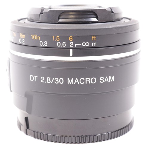 Sony 30mm macro lens - sony,