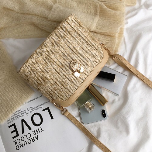 Ladies summer straw bag - summer,